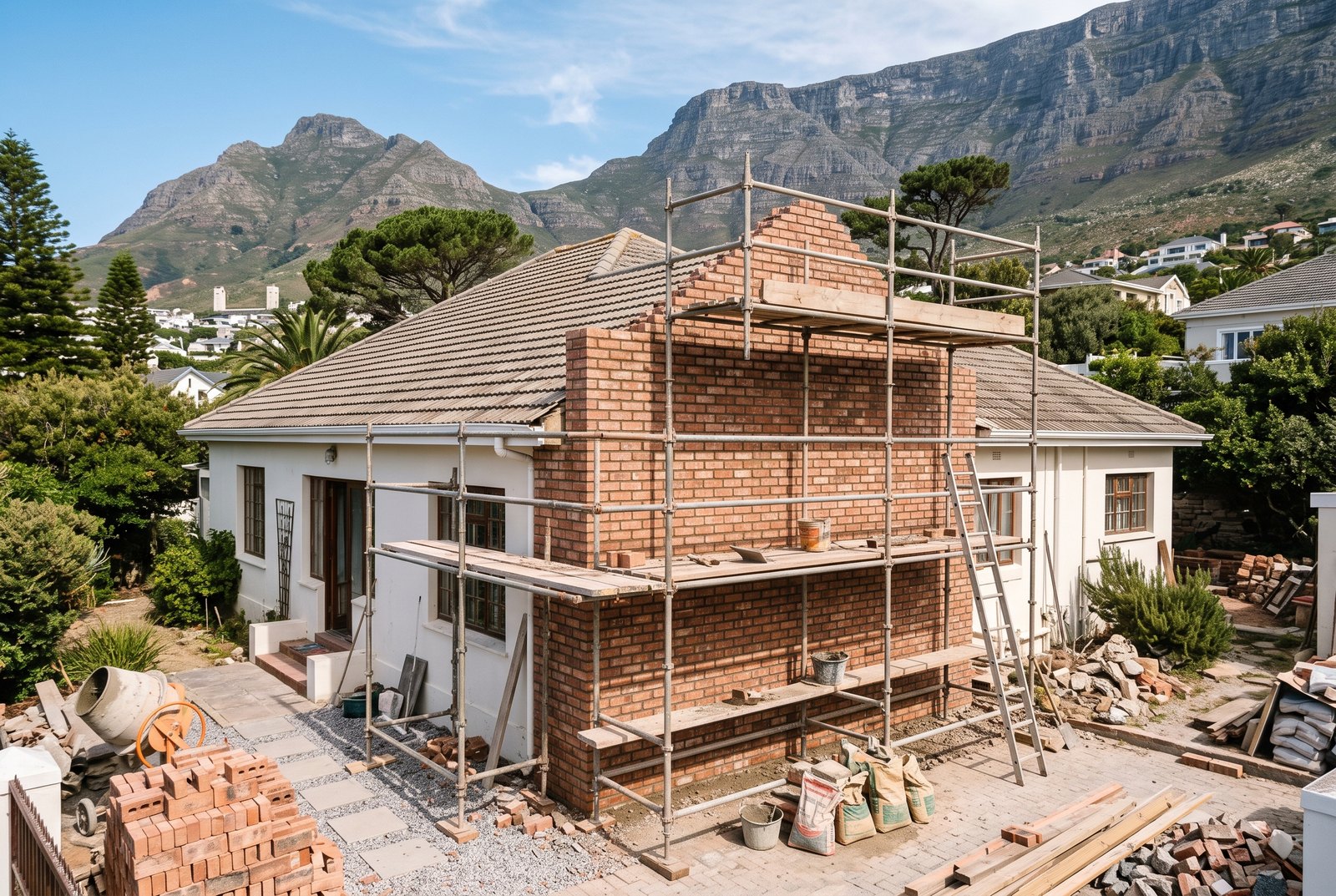 Cape Town property alteration requiring building plan approval and a Certificate of Compliance