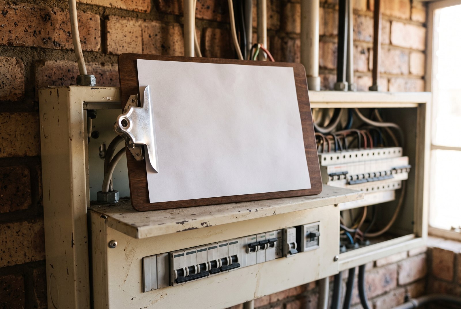 Registered inspector's checklist during a Certificate of Compliance inspection